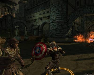 Щит "Капитана Америки" для Dragon Age: Origins, скриншот 1