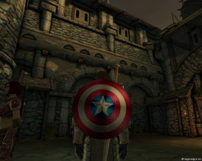 Щит "Капитана Америки" для Dragon Age: Origins, скриншот 2