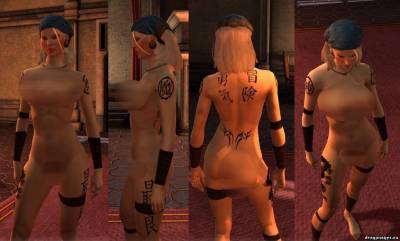 Голые с татуировками в Dragon Age 2, скриншот 2