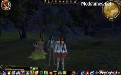 Новый компаньон для Dragon Age: Origins Хозяйка Леса, скриншот 1
