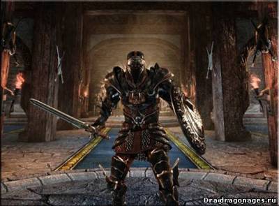Warden Black Massive ретекстура брони для Dragon Age: Origins, скриншот 1