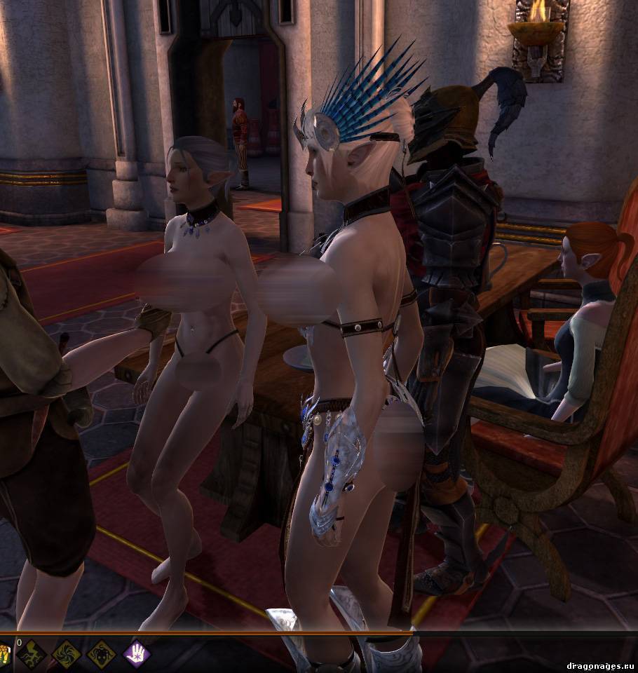 Новая секс броня "Голая правда" для Dragon Age 2 - скриншот № 2.