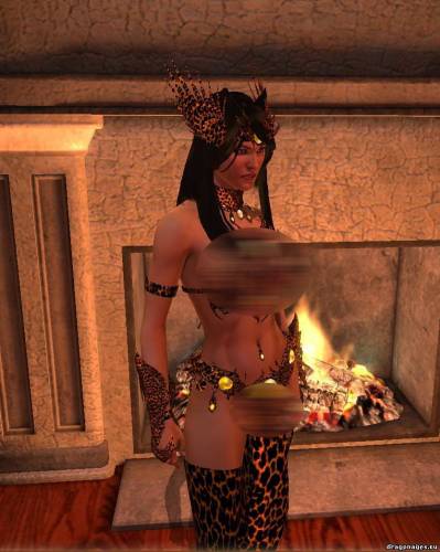 Секс броня амазаонки Dragon Age 2, скриншот 2