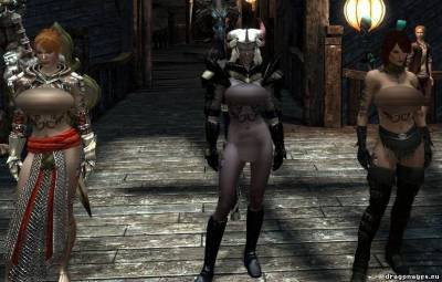 Красивые голые тела в Dragon Age 2, скриншот 2