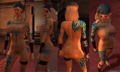 Голые с татуировками в Dragon Age 2, скриншот 3