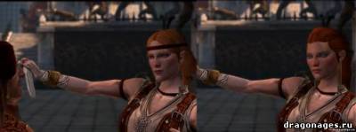 Изящная Авелин в Dragon Age 2, скриншот 1