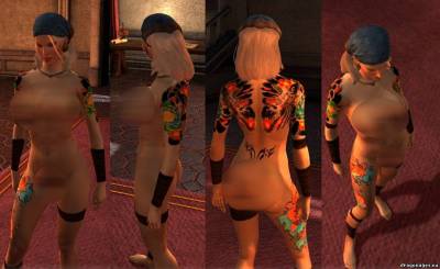 Голые с татуировками в Dragon Age 2, скриншот 1