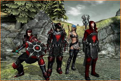 SG's Dragon Knight Armour Pack, скриншот 1